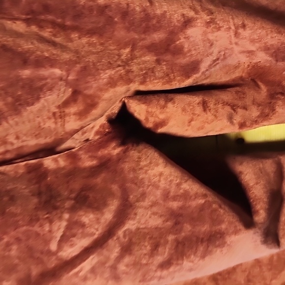 Madewell velvet maroon pants size XXS - Picture 9 of 9